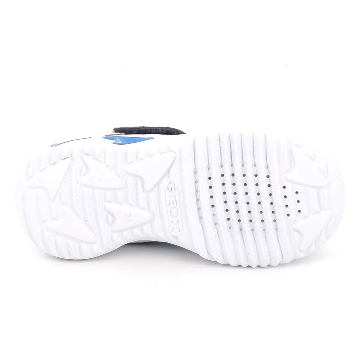 Geox Assister Lights Superman Trainer Navy/Lt Blue J65DZA 02ABC C0693 - Image 6
